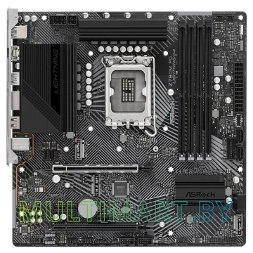 Материнская плата ASRock Z790M PG Lightning/D4 картинка 2